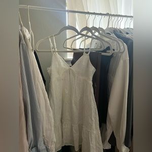 White sun dress!